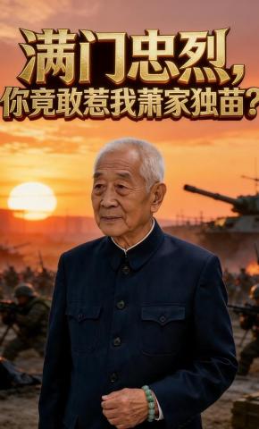 短剧《满门忠烈，你竟敢惹我萧家独苗？》海报