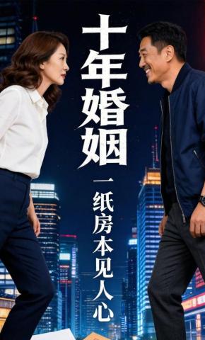 短剧《十年婚姻，一纸房本见人心》海报