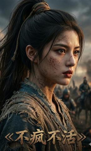 短剧《不疯不活》海报