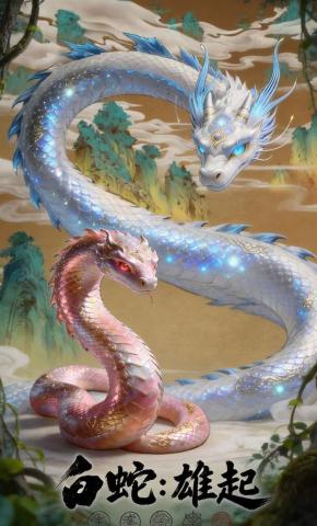 短剧《白蛇：雄起》海报