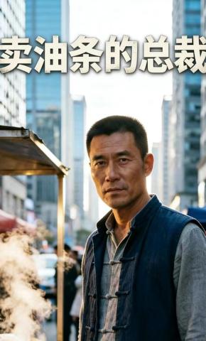 短剧《卖油条的总裁》海报