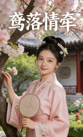 短剧《鸢落情牵》海报