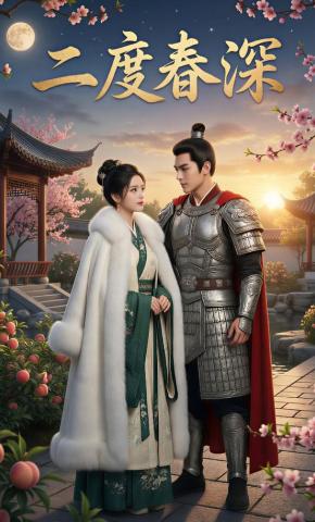 短剧《二度春深》海报
