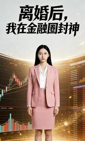 短剧《离婚后，我在金融圈封神》海报