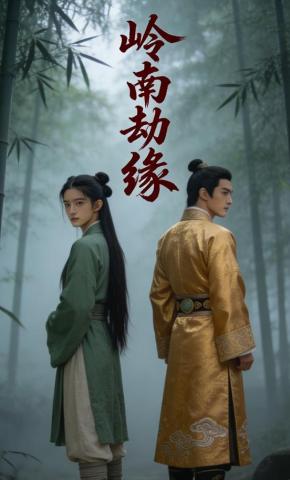 短剧《岭南劫缘》海报