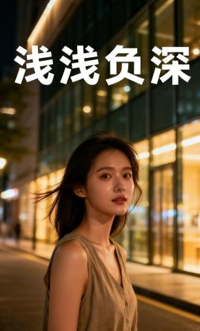 短剧《浅浅负深》海报