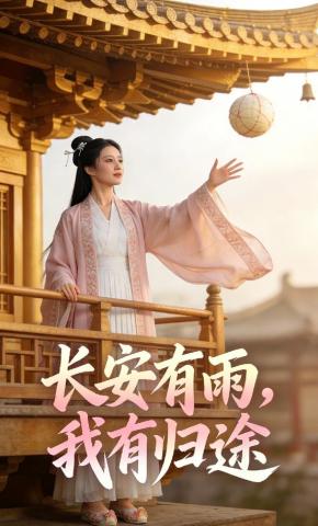 短剧《长安有雨，我有归途》海报