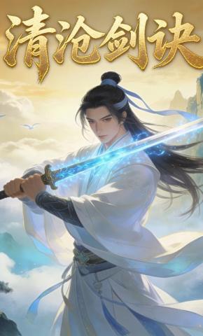 短剧《清沧剑诀》海报