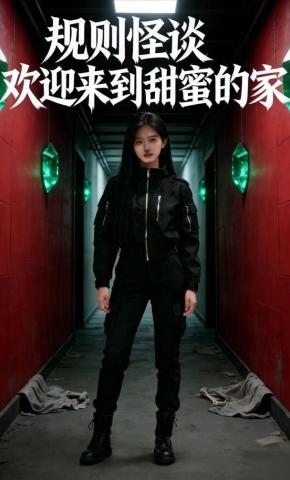 短剧《规则怪谈，欢迎来到甜蜜的家》海报