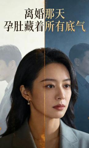 短剧《离婚那天孕肚藏着所有底气》海报