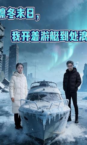 短剧《凛冬末日，我开着游艇到处浪》海报