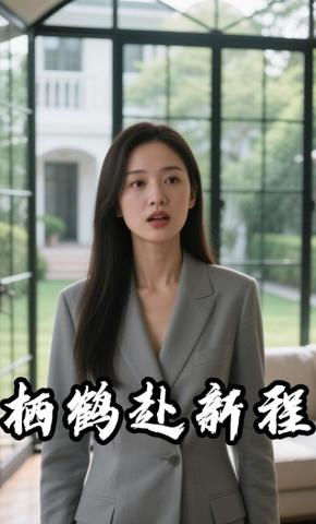 短剧《栖鹤赴新程》海报