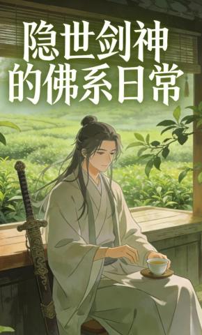 短剧《隐世剑神的佛系日常》海报