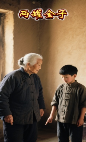 短剧《两罐金子》海报