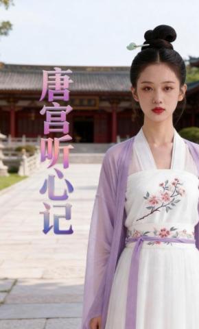 短剧《唐宫听心记》海报