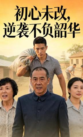 短剧《初心未改，逆袭不负韶华》海报