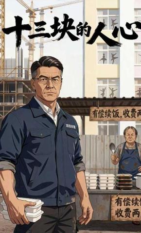 短剧《十三块的人心》海报