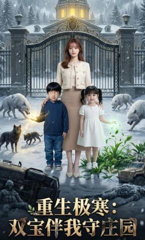 短剧《重生极寒：双宝伴我守庄园》海报