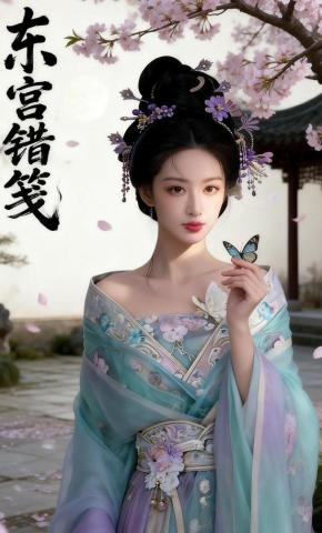 短剧《东宫错笺》海报