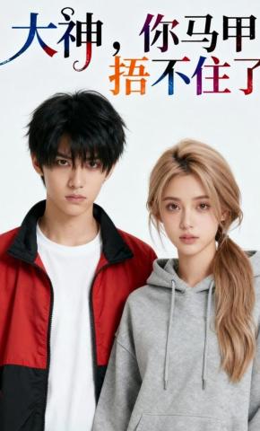 短剧《大神，你马甲捂不住了》海报