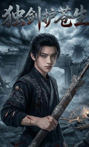 短剧《独剑护苍生》海报