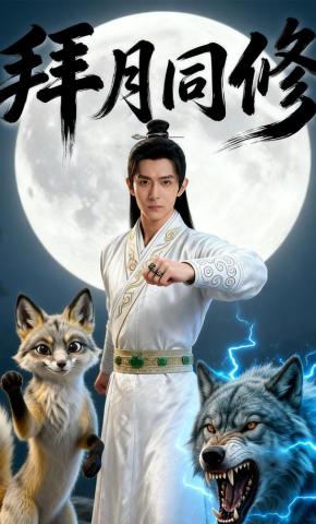 短剧《拜月同修》海报