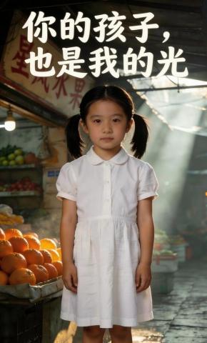 短剧《你的孩子，也是我的光》海报