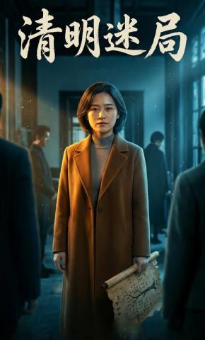 短剧《清明迷局》海报