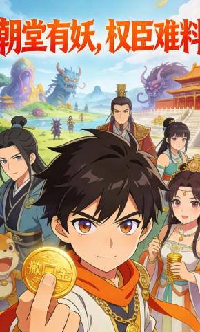 短剧《朝堂有妖，权臣难料》海报