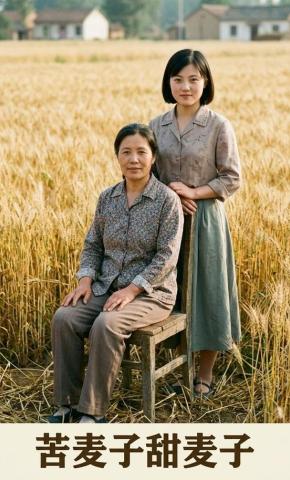 短剧《苦麦子甜麦子》海报