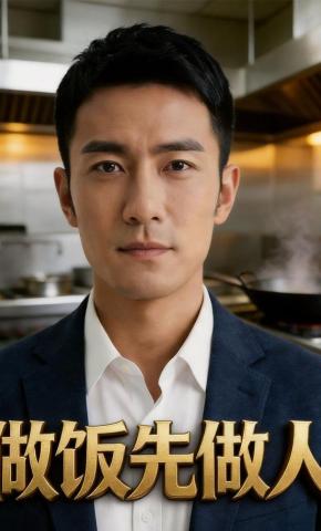 短剧《做饭先做人》海报