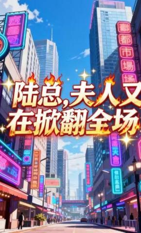 短剧《陆总，夫人又在掀翻全场》海报