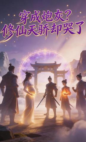 短剧《穿成炮灰？修仙天骄却哭了》海报