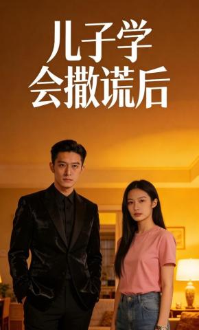 短剧《儿子学会撒谎后》海报