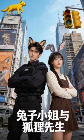 短剧《兔子小姐与狐狸先生》海报