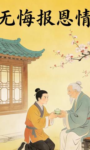 短剧《无悔报恩情》海报