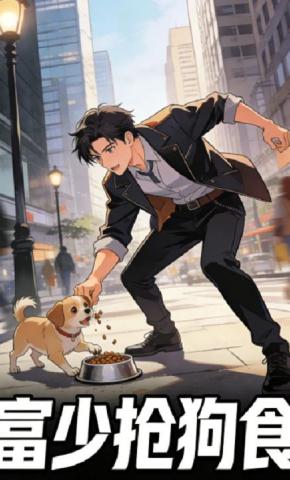 短剧《富少抢狗食》海报