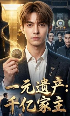 短剧《一元遗产：千亿家主》海报