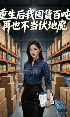 短剧《重生后我囤货百吨，再也不当伏地魔》海报