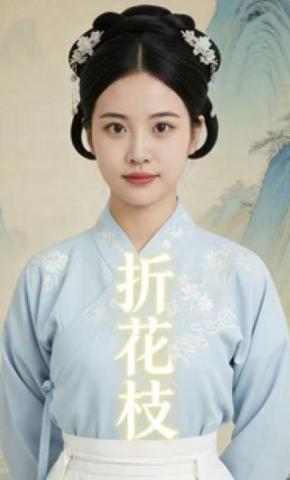 短剧《折花枝》海报