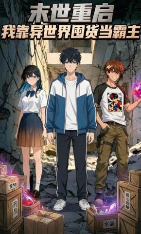 短剧《末世重启：我靠异世界囤货当霸主》海报