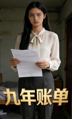 短剧《九年账单》海报