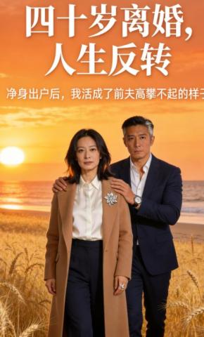 短剧《四十岁离婚，人生反转》海报