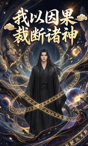 短剧《我以因果裁断诸神》海报