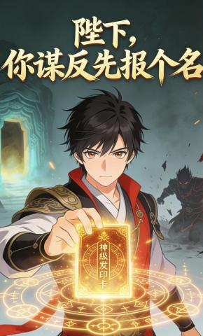 短剧《陛下，你谋反先报个名》海报