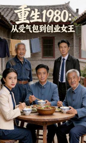 短剧《重生1980：从受气包到创业女王》海报