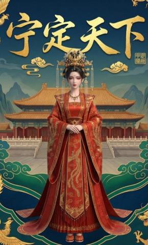 短剧《宁定天下》海报