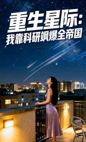短剧《重生星际：我靠科研飒爆全帝国》海报