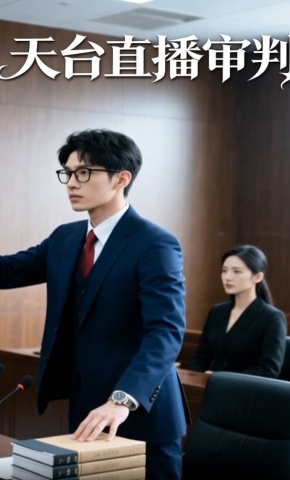 短剧《天台直播审判》海报
