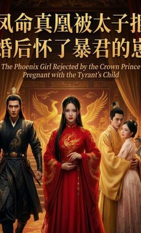 短剧《凤命真凰被太子拒婚后，怀了暴君的崽》海报